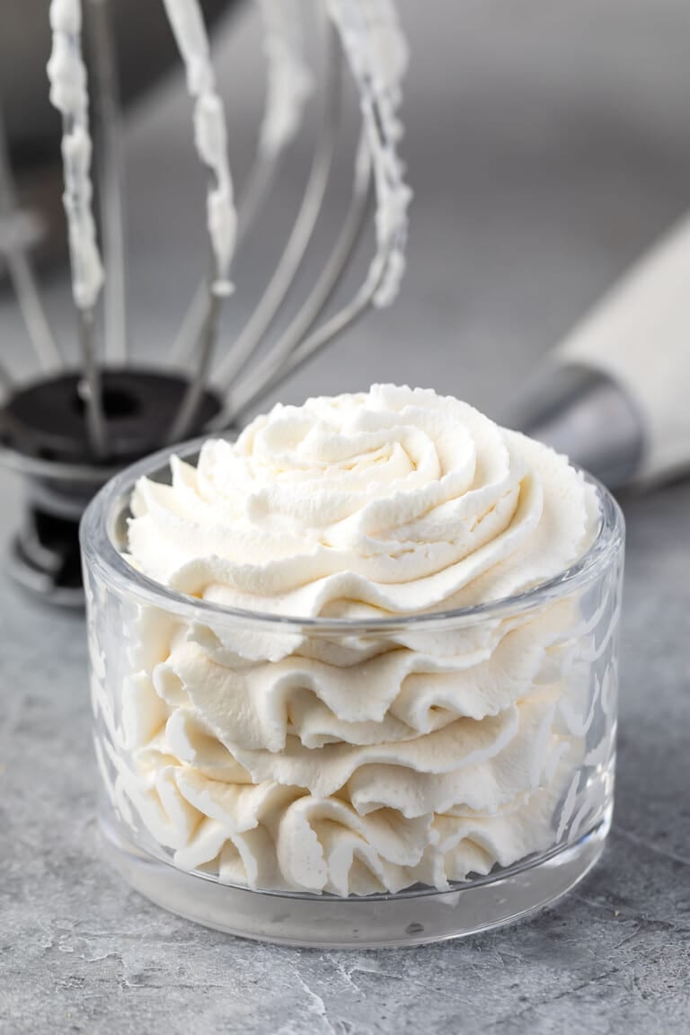 Whipped Cream Recipe with Flavors Crazy for Crust