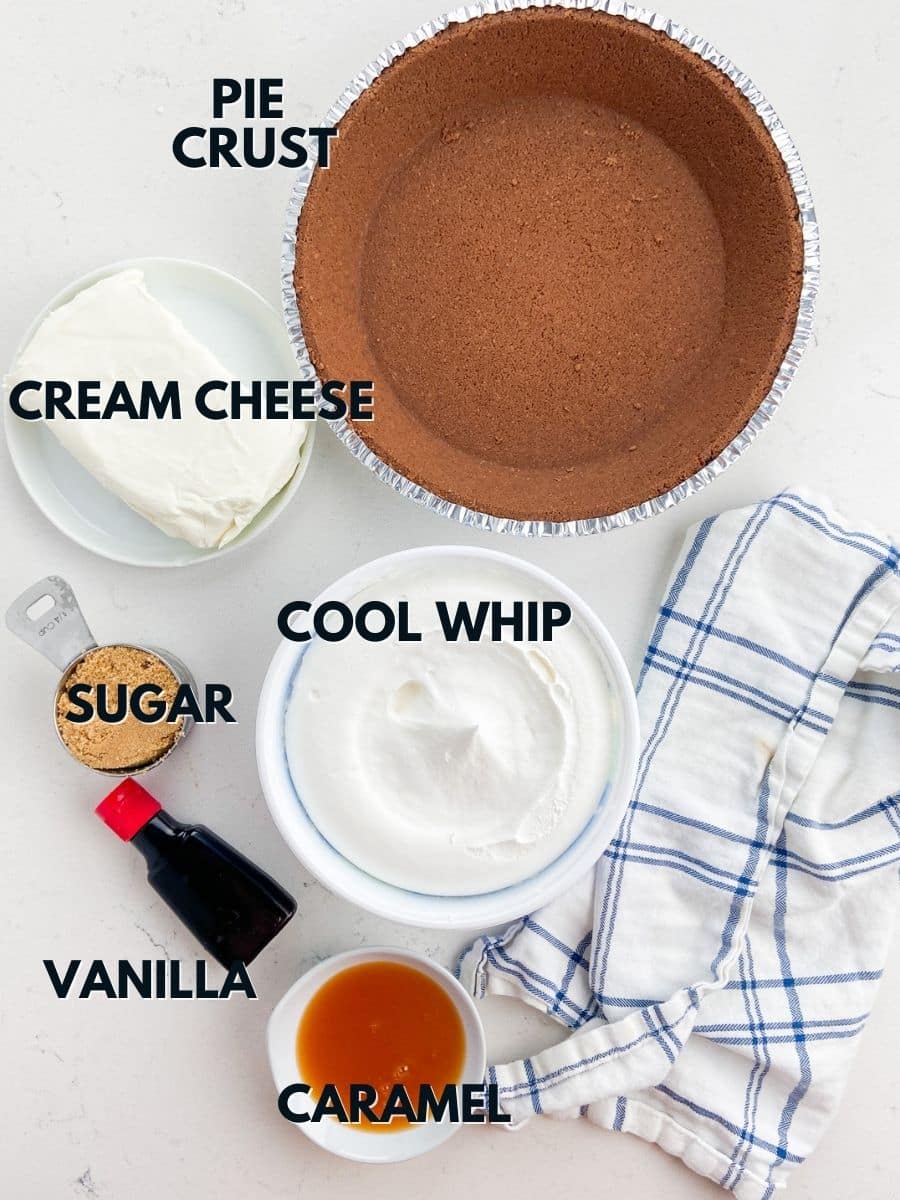 Ingredients in CARAMEL CHEESECAKE