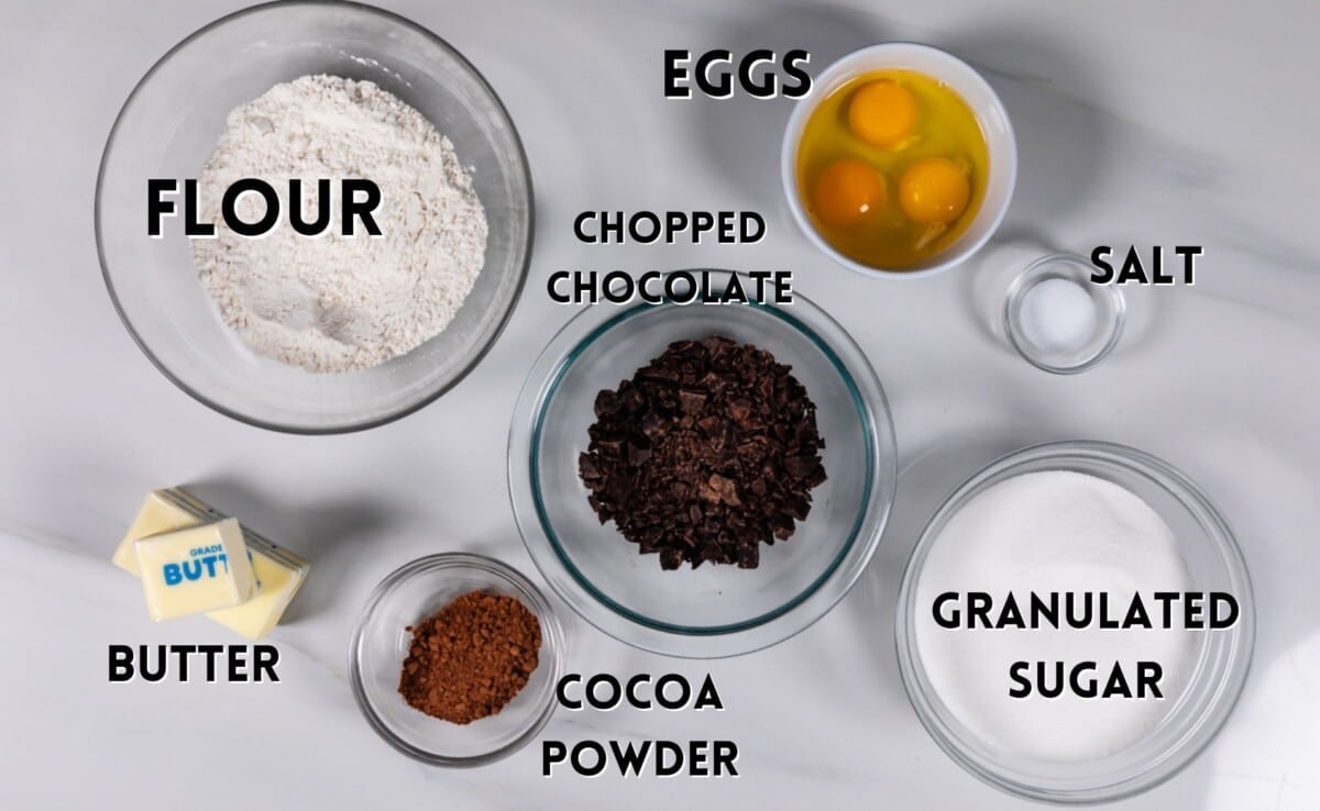 ingredients on counter with words on photo.