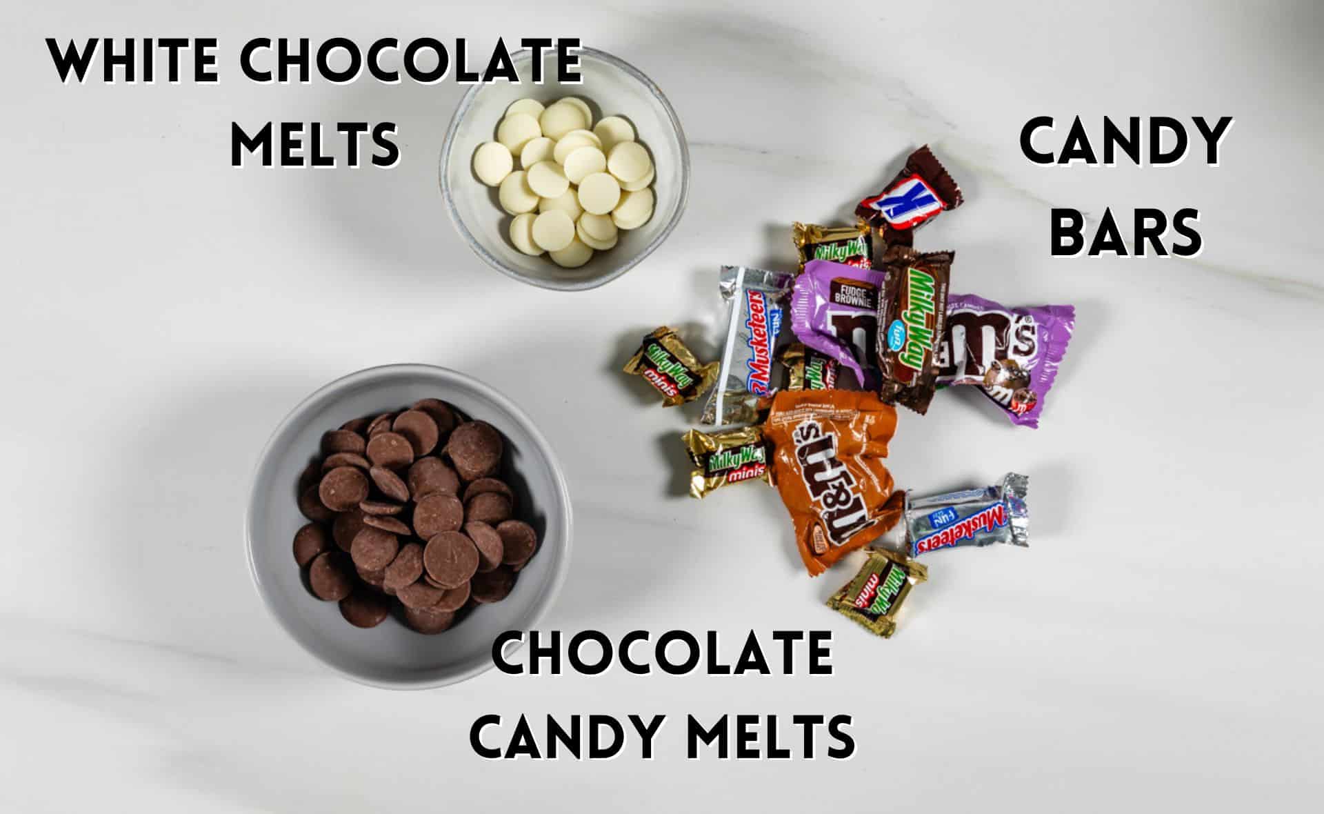 3 Ingredient Candy Chocolate Bark Crazy for Crust