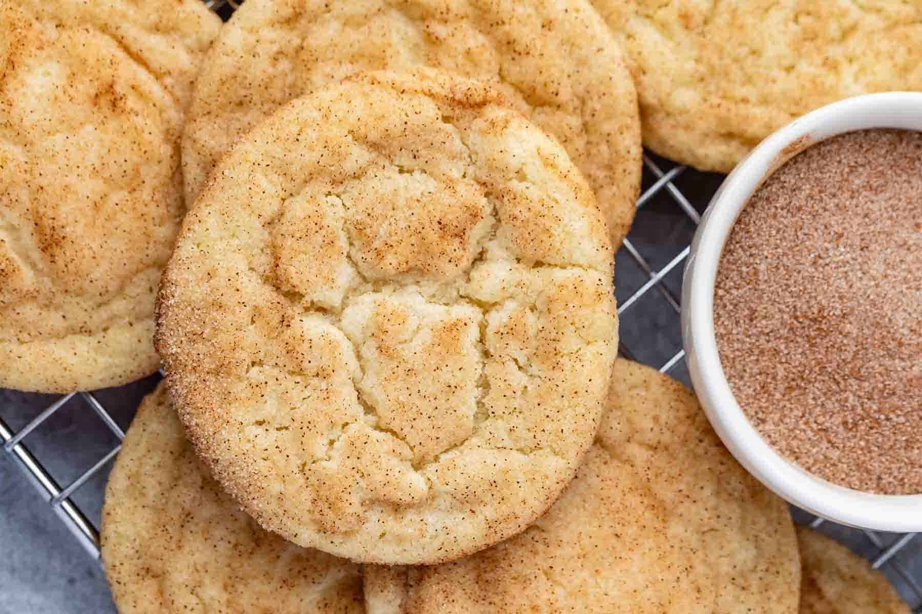 BEST Snickerdoodle Cookies Recipe - Crazy for Crust