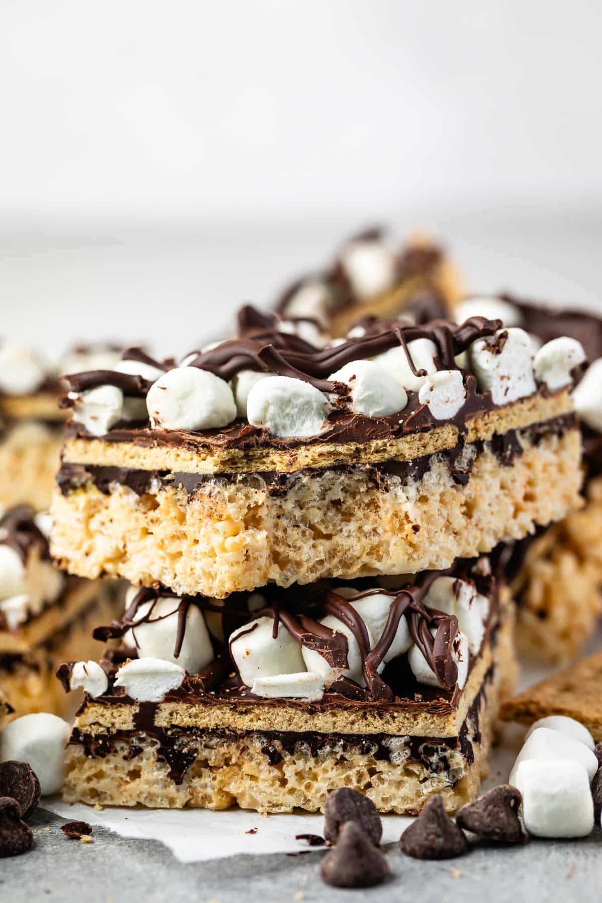 S’mores Rice Krispie Treats Recipe-image