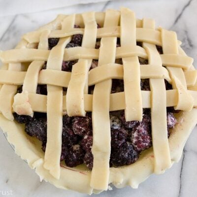 How to make a lattice pie crust tutorial